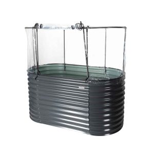 Dvignjena vrtna greda s pokrovom ZI-BGWH150