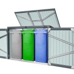 Skladišče za zabojnike 3 x 240 l ZI-MTB3