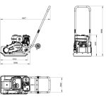 Vibro plošča ZI-RPE60E